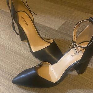 Pashion Footwear Black Women's Heels